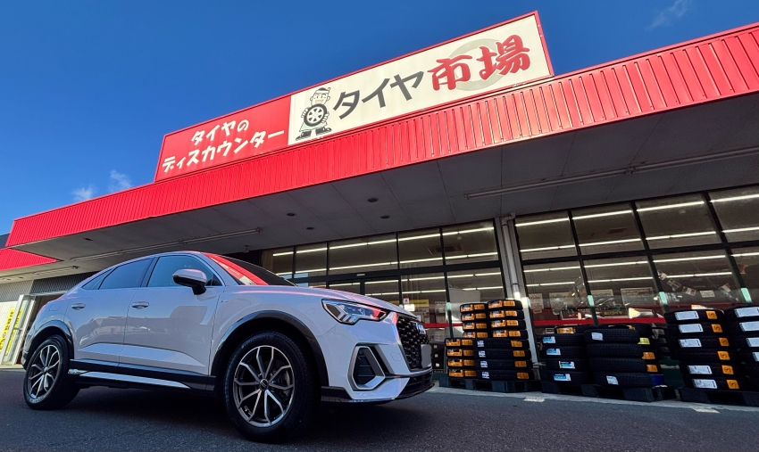 マイブラザーの新車納車後のAudi Q3 Sportback dynamic editionに